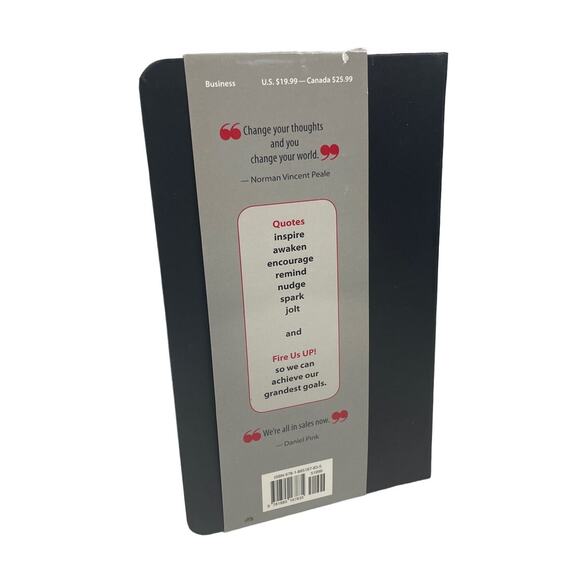 New 2017 Fired Up Selling Great Quotes to Inspire Energize Succeed Hardback Book - Picture 2 of 2